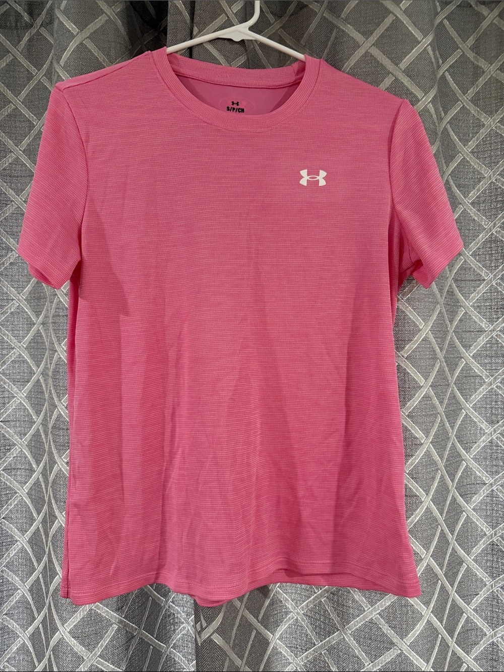 Under Armour Hot Pink Short Sleeve Performance Shirt
